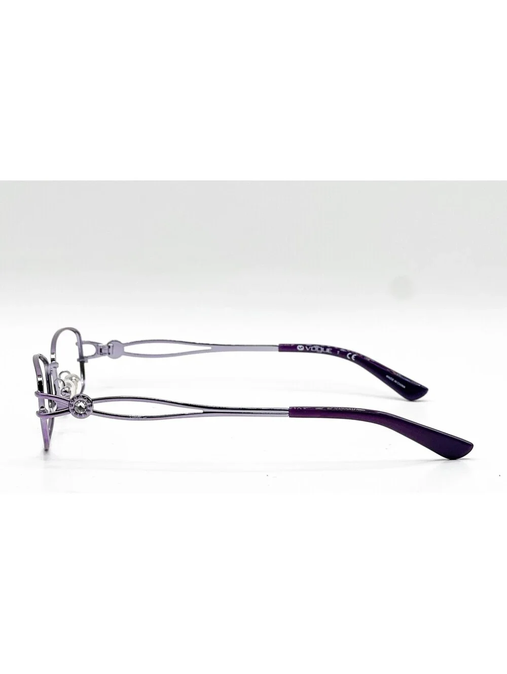 Vogue VO 3930-BI 612 Purple Rectangle Authentic Eyeglass Frames 52-17